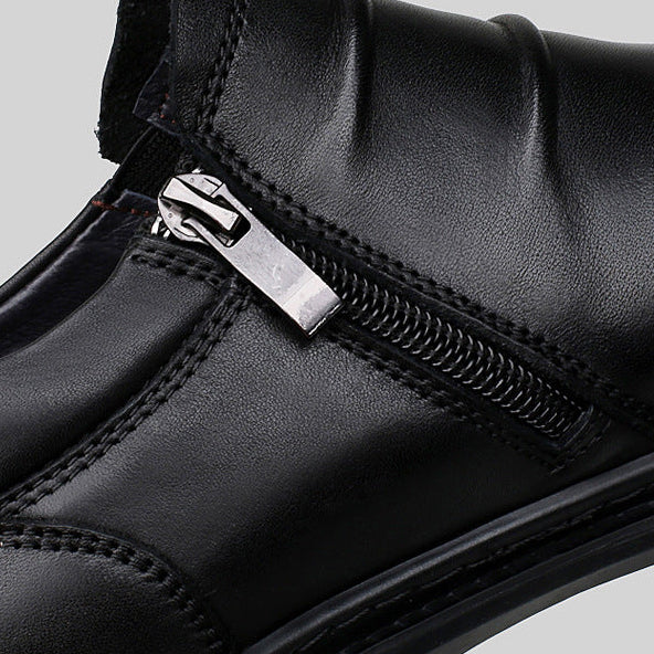Ambrose Leather Monk Strap Shoes